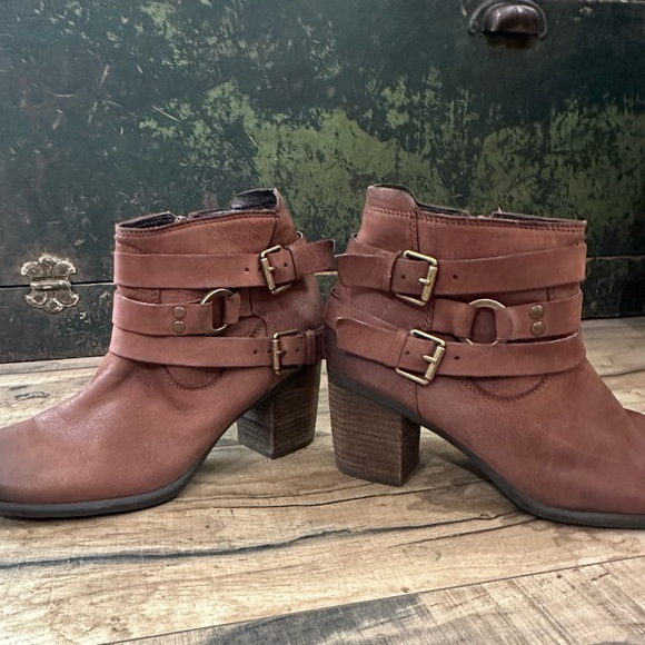 Josef Seibel Britney Bria Brown Bootie Ankle Boot size 7.5 - Picture 11 of 16